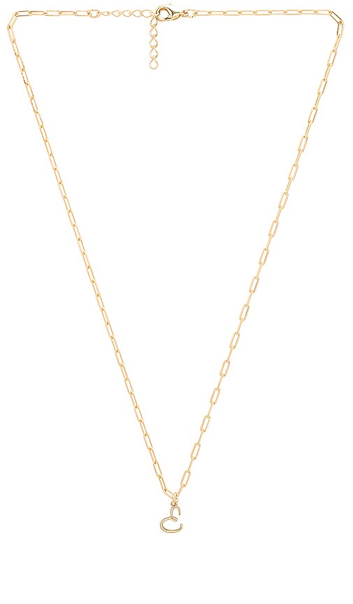 E Initial Necklace