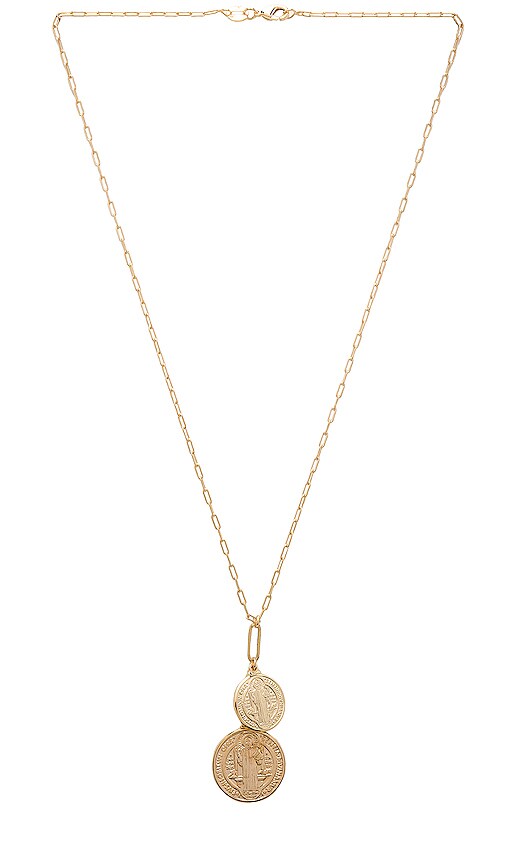 Double Metal Benedict Necklace
