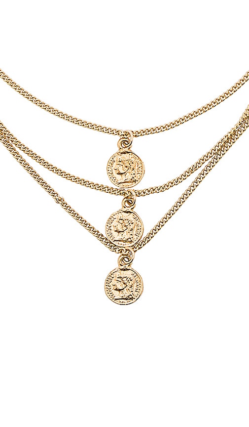 Triple Tribute Coin Necklace