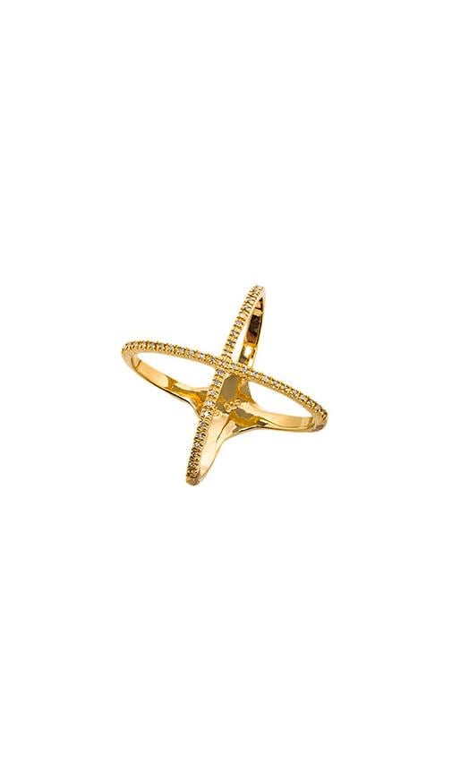 Diamond X Ring