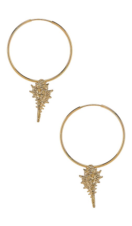 Conch Shell Earring