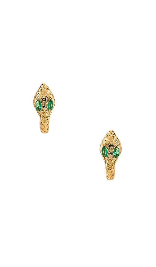 Snake Huggie Earrings
