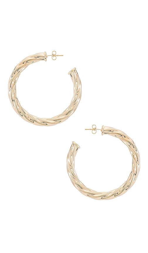 Twist Hoop Earrings