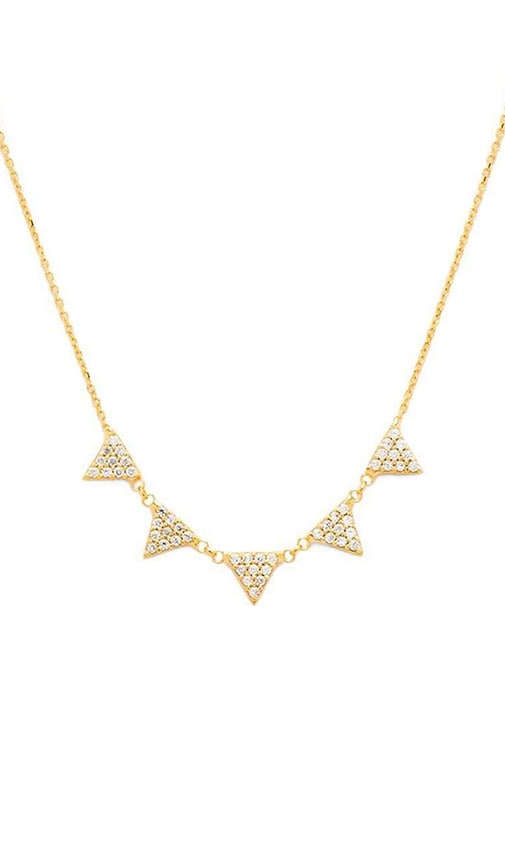5 Triangle Neckalce