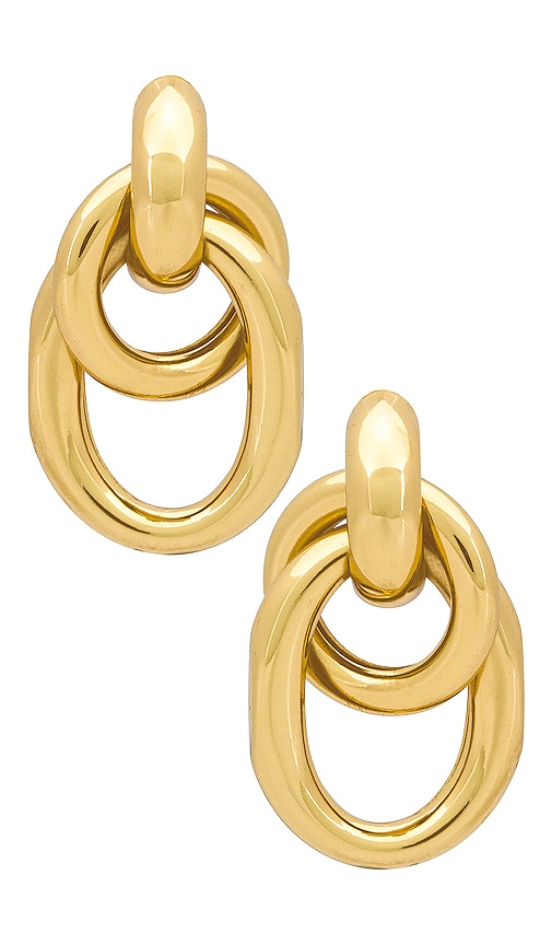 joolz by Martha Calvo Ami Hoops in Gold