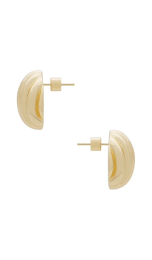 Shop Joolz By Martha Calvo Hailey Earrings In Gold