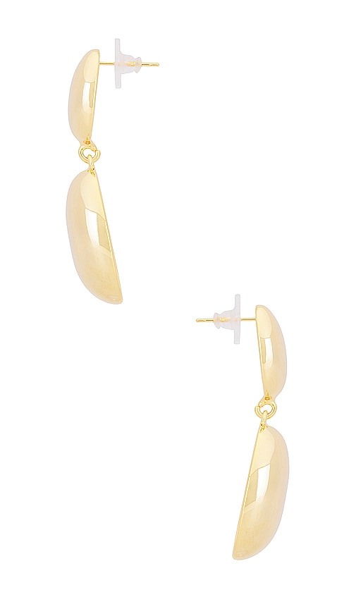 Shop Jordan Road Jewelry Olivia Earrings In 金色