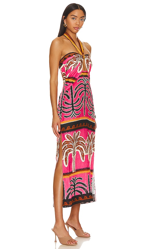 Shop Johanna Ortiz Unexpected Symbolism Dress In Serengeti Pink