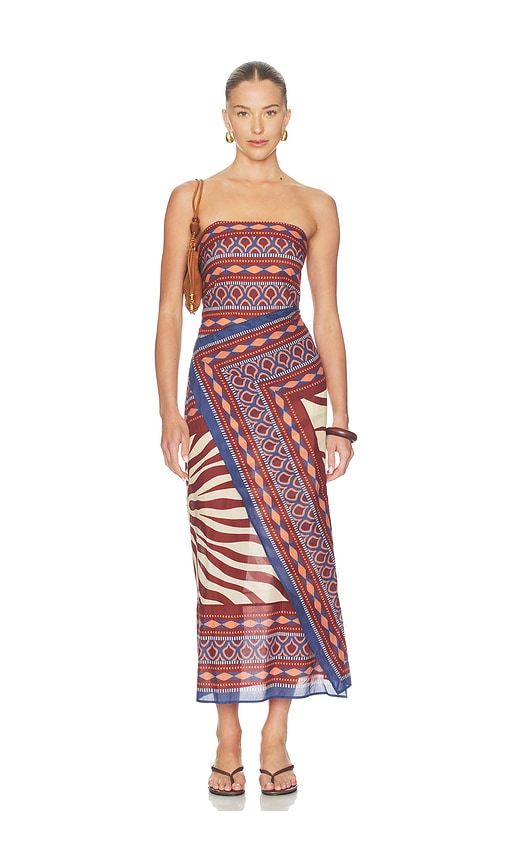 Johanna Ortiz Paraiso Agreste Ankle Dress