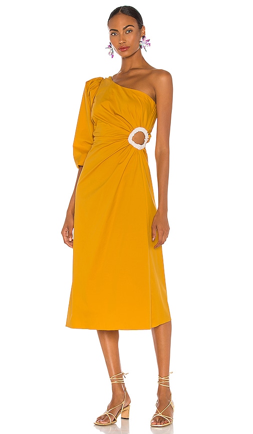 Johanna ortiz shop yellow dress