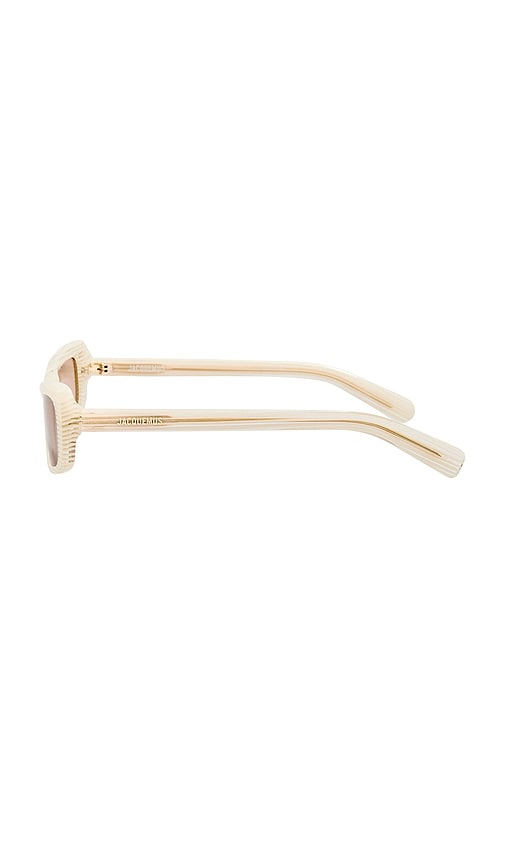  Jacquemus Sonnenbrille Capri In Cream. 