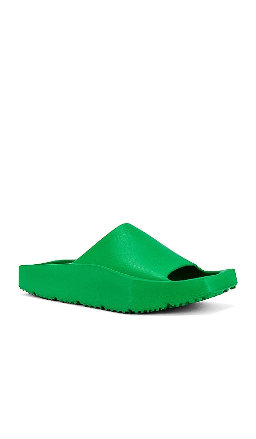 Shop Jordan Hex Slide Sandal In Lucky Green