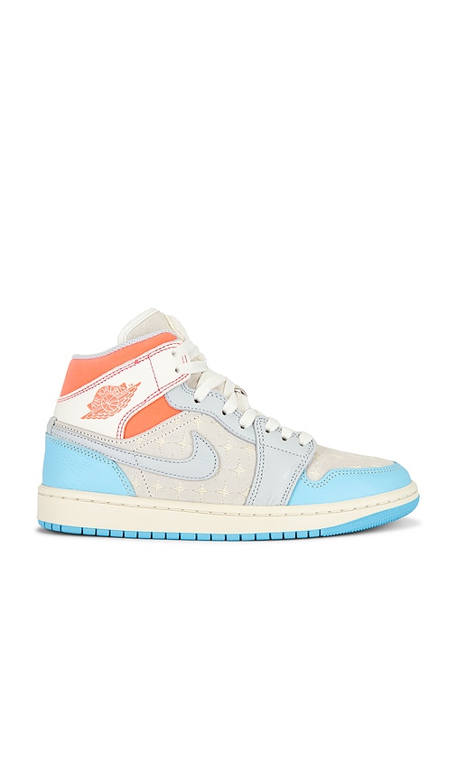 Jordan Air  1 Mid Sneaker In Multi