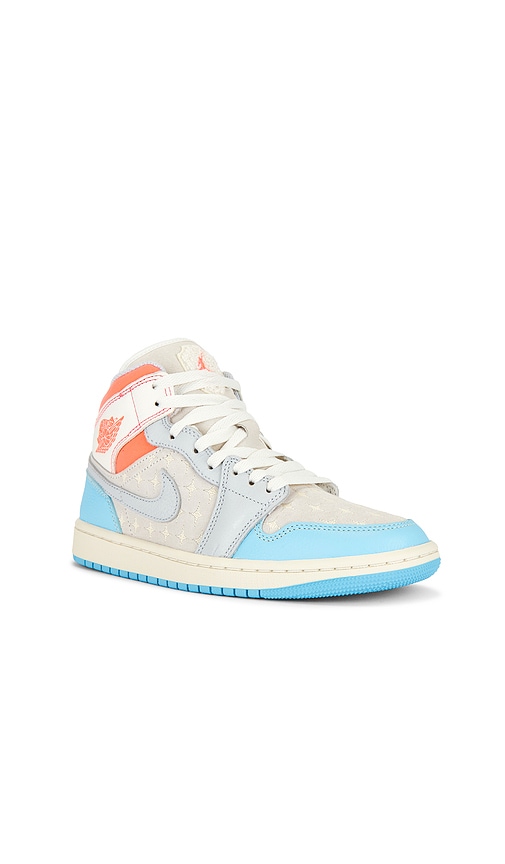 Jordan Air  1 Mid Sneaker In Multi