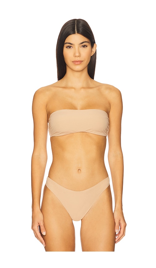 Estelle Bandeau in Tan. - size XL (also in L, M, S, XS)