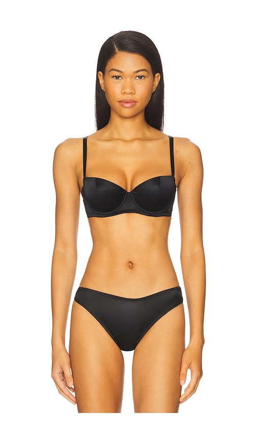 Iris Low Balconette Bra in Black. - size 32C (also in 32D, 34B, 34C, 34D, 36B) - Journelle - Modalova