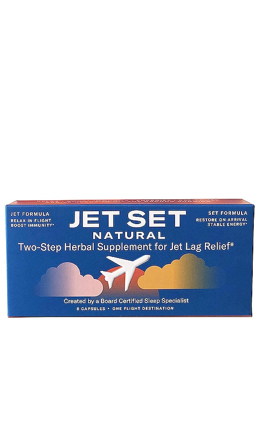 Two-Step Herbal Supplement for Jet Lag Relief