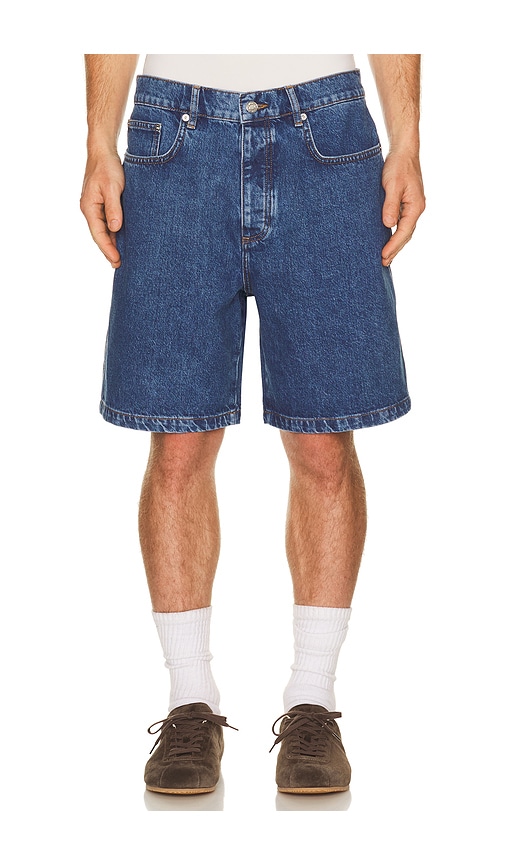 SIMKHAI Lorcan Denim Shorts