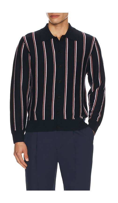 Simkhai Cotton-cashmere Stripe Cardigan In Multi