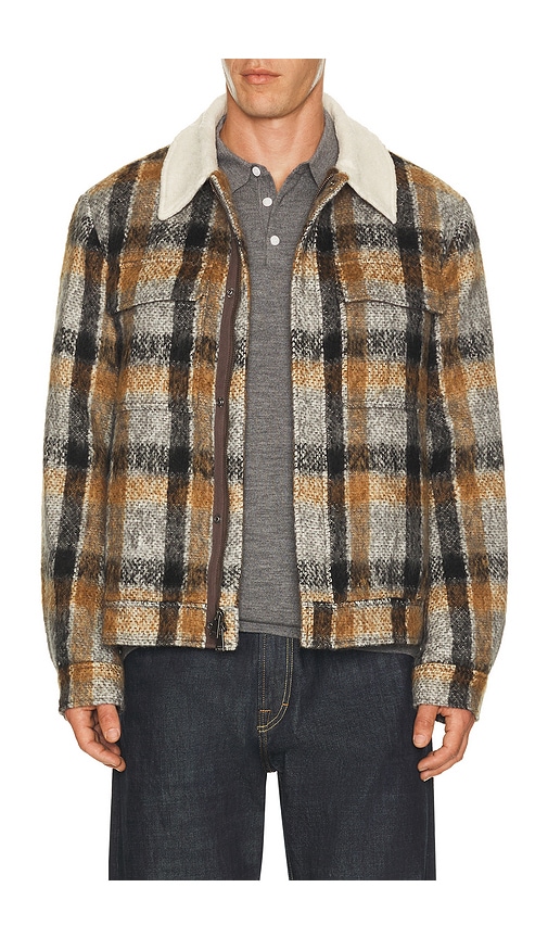SIMKHAI BLOUSON FORD  en Grey. Taille XL/1X. Also en M, L, XXL/2X.