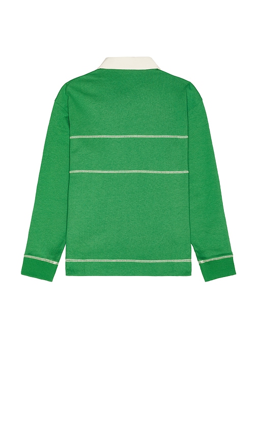 Shop Simkhai Liam Pull Over Polo In Field