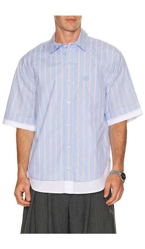 SIMKHAI CHEMISE en Blue Taille L Also en S M 329 €
