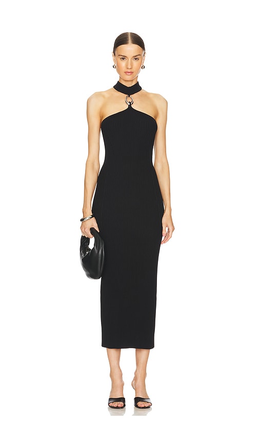 Shop Simkhai Arya Dress In Black