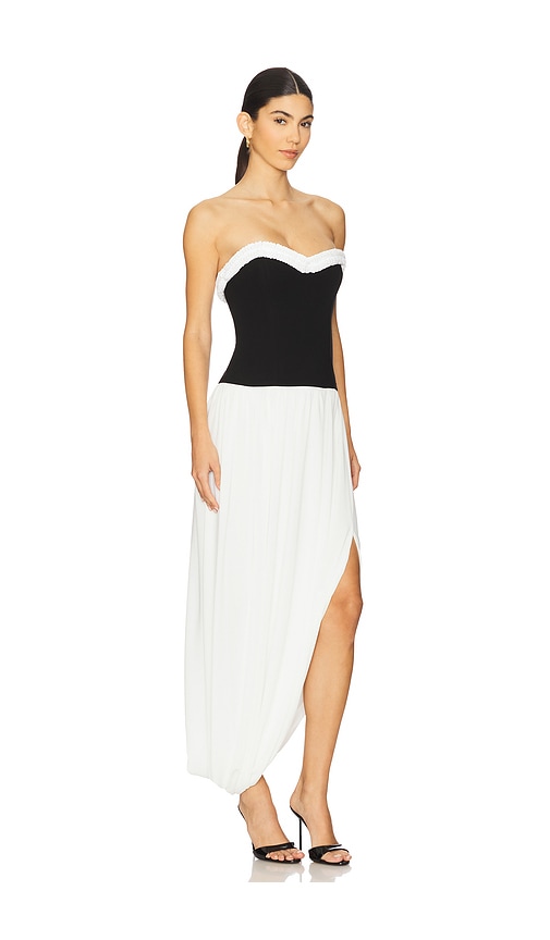 Simkhai Augusta Bustier Midi Dress