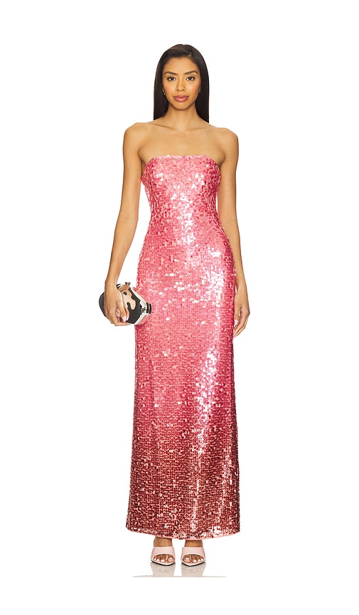 Leilani Gown in Pink. - size 10 (also in 12, 2, 4, 6, 8) - SIMKHAI - Modalova