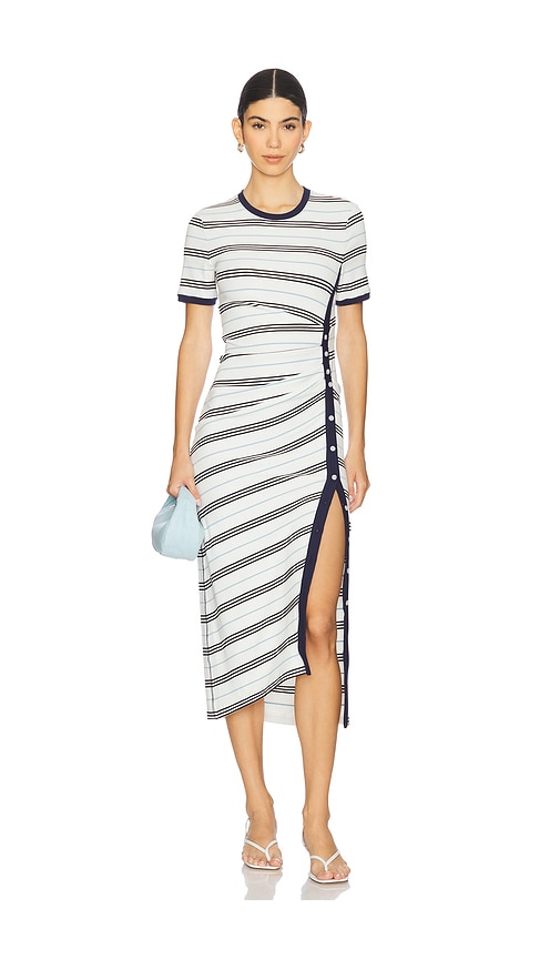 ROBE MIDI MANCHES COURTES SHANNA in . Size S, XS - SIMKHAI - Modalova