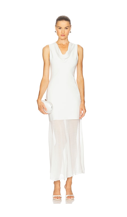 Xena Halter Dress in Ivory. - size XS (also in L, M, S)