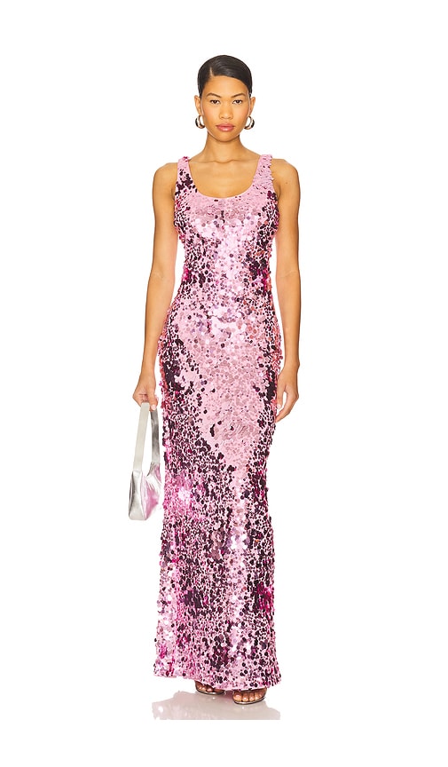 Bex Tank Maxi Dress in Pink. - size 0 (also in 10, 2, 4, 6, 8) - SIMKHAI - Modalova