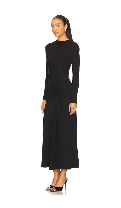 Simkhai Ferrera Midi Dress In Black