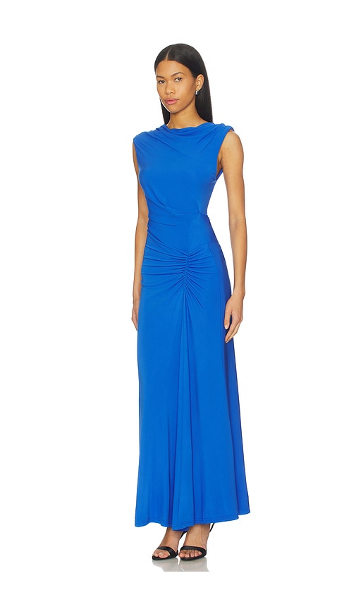 Simkhai Acacia Midi Dress In Blue