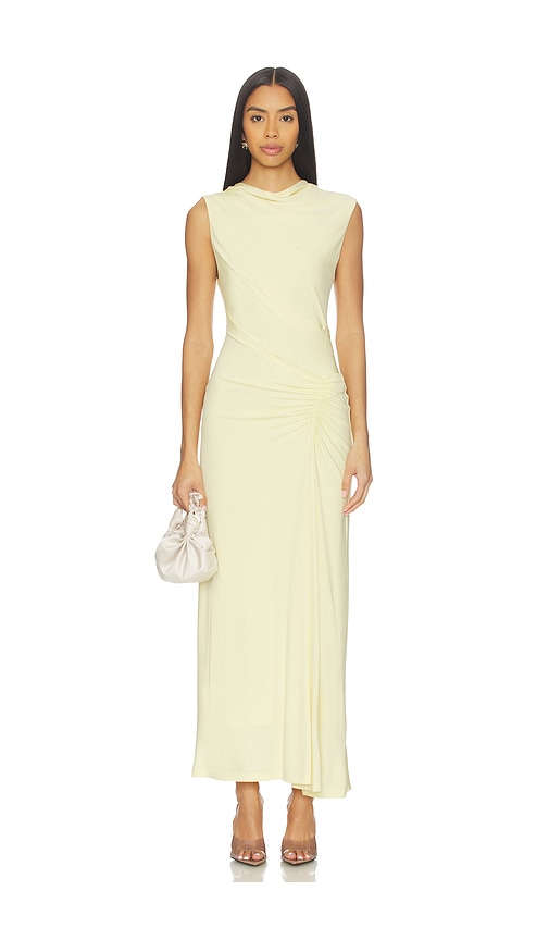 Simkhai Acacia Midi Dress In Yellow