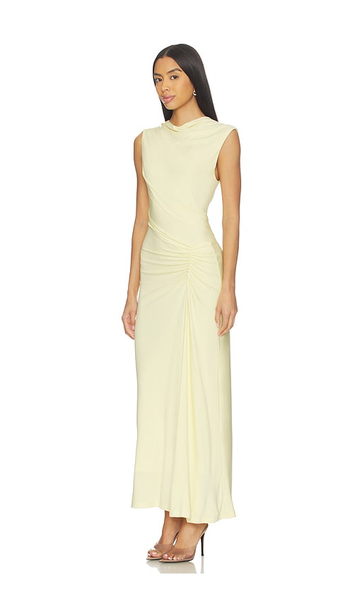 Simkhai Acacia Midi Dress In Yellow
