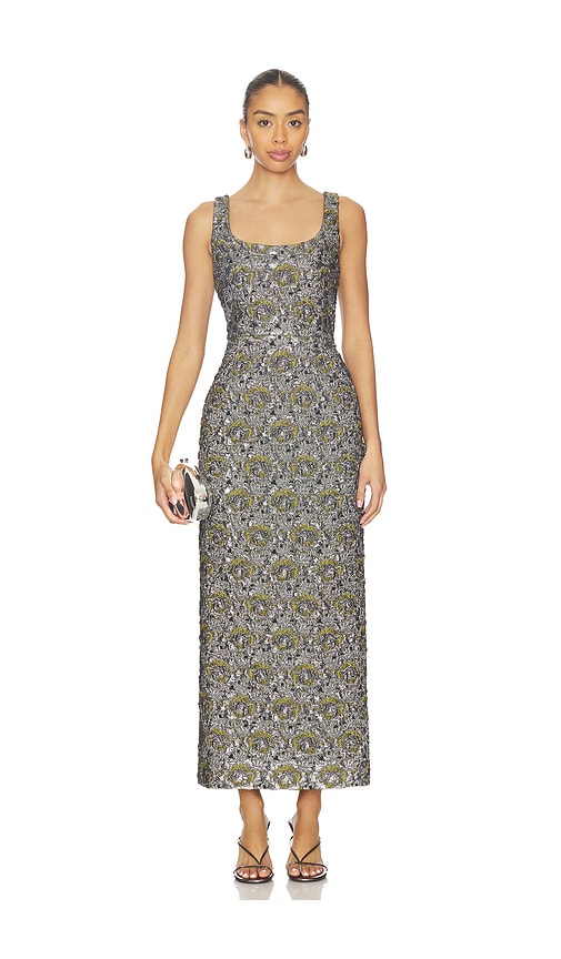 Simkhai Ravenna Midi Dress In Multi