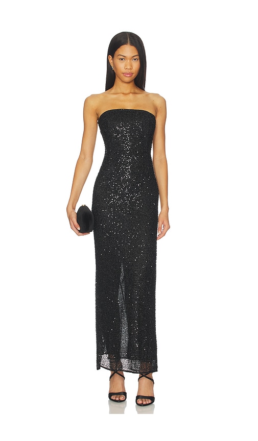 Simkhai Xyla Gown In Black