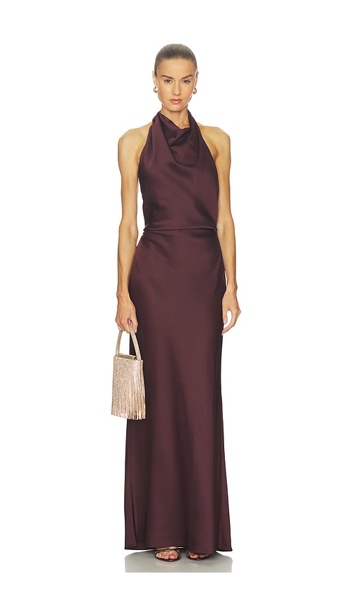 SIMKHAI Reannon Draped Gown