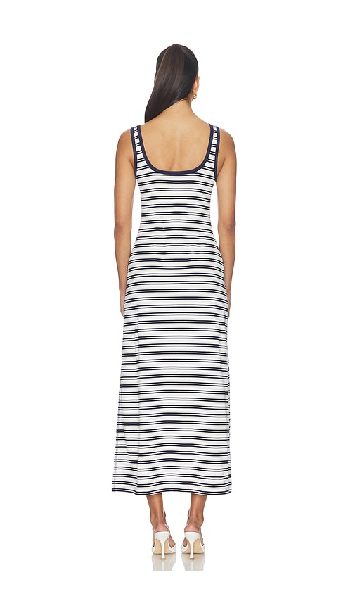 SIMKHAI Becker Cotton Jersey Midi Dress | Thumbnail 3