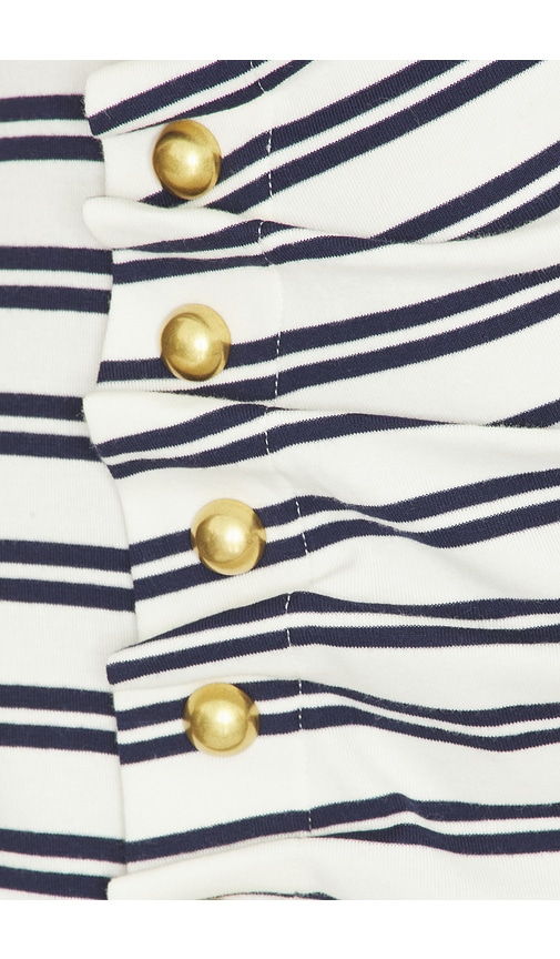 SIMKHAI Becker Cotton Jersey Midi Dress | Thumbnail 4