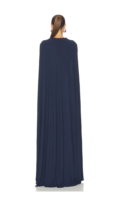 SIMKHAI Demi Cape Gown | Thumbnail 3