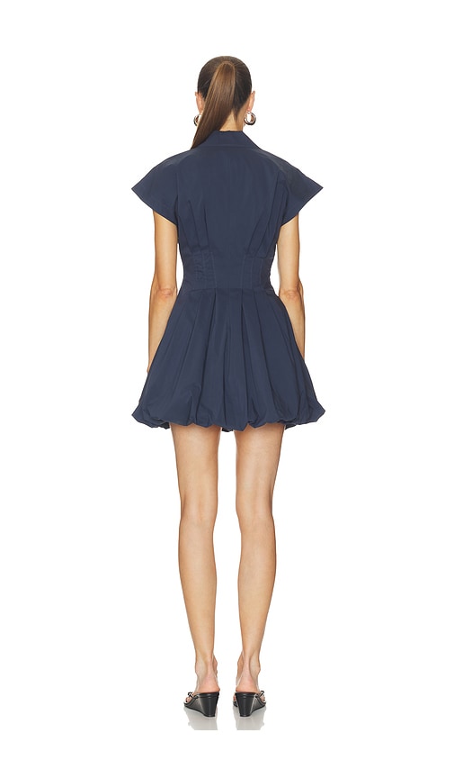 SIMKHAI Lirinne Short Sleeve Mini Bubble Dress | Thumbnail 3 SIMKHAI Lirinne Short Sleeve Mini Bubble Dress | Thumbnail 3