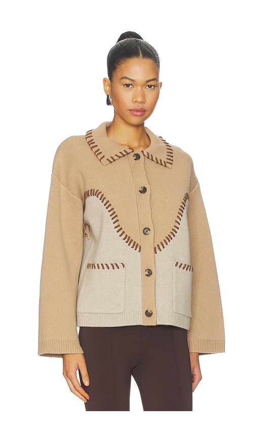  Simkhai Oversized Cardigan Chesney In Nude. Größe M. Also In L. 