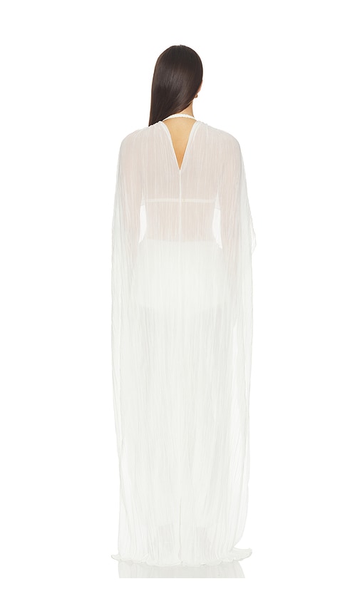  Simkhai Cape Genoa Sheer Jersey In Ivory. 