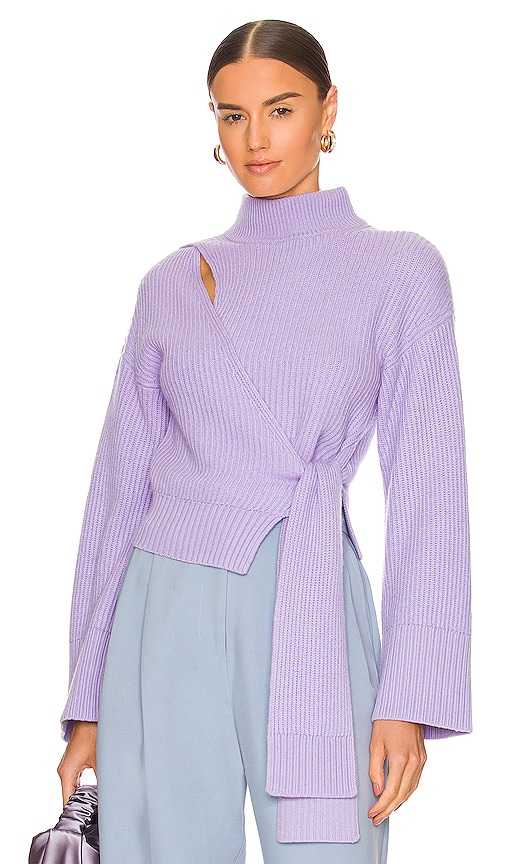 SIMKHAI Amaris Sweater in Lavender