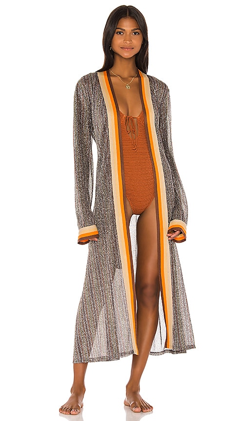 Metallic Kimono