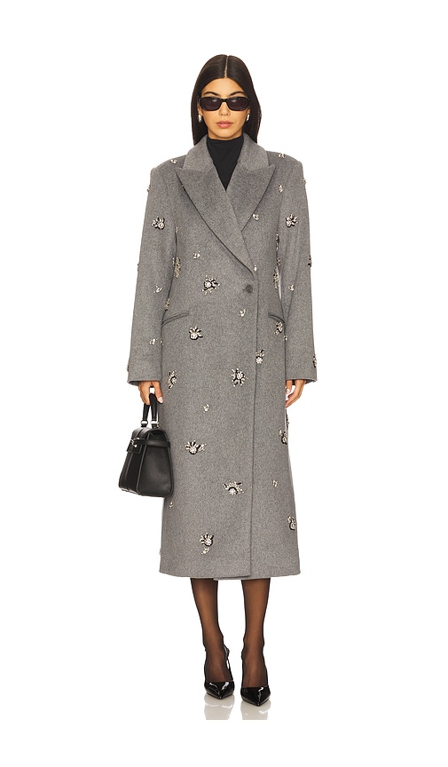 Simkhai Gianni Coat In Gray