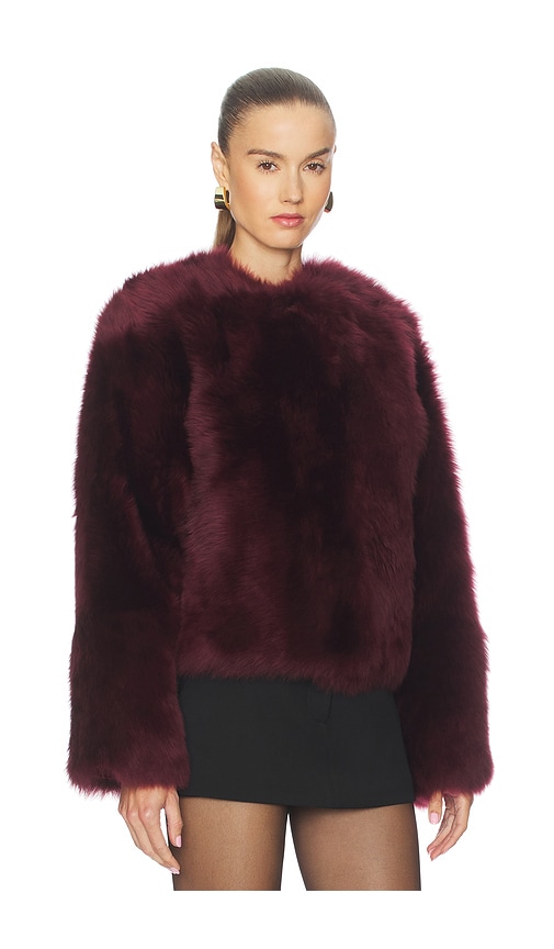  Simkhai Natasha Short Jacket In Red. Size Xs. Also In S, M. 