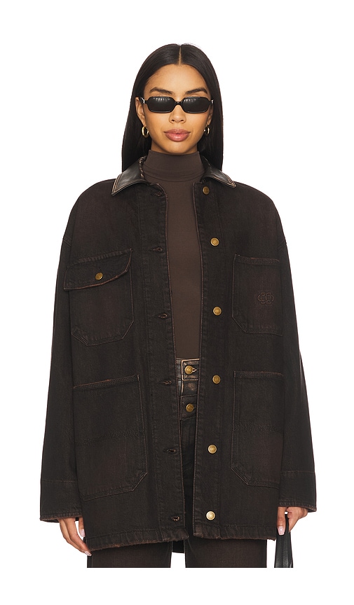 Simkhai Larz Chore Jacket In Gray